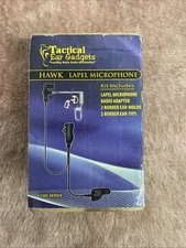 Tactical Ear Gadgets Hawk Lapel Microphone 1300 Series