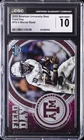 2025 Bowman Best University Football Marcel Reed #FD-5 CGC 10