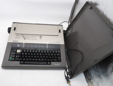 Brother Electronic Typewriter AX-20 Word-Spell with Lid FOR PARTS/REPAIR