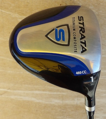 MINT MENS STRATA DRIVER 10.5 LOFT REGULAR FLEX GRAPHITE SHAFT BLUE CALLAWAY