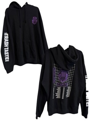 Trash Taste Tour 2022 Hoodie Sweatshirt Sz XL Anime Podcast Graphic Merch