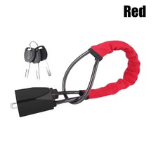 3 Color Seat Belt Lock Steering Wheel Lock Car Security Anti-Theft Device 3 Keys