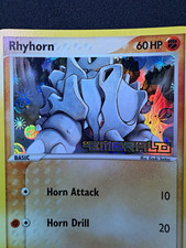The Pokémon Company Rhyhorn EX Emerald 2005 Reverse Holo 62/106 Common 60HP. Nm. on eBay