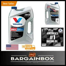 VR1 20W-50 Racing Motor Oil - 5 QT for Enhanced Engine Performance