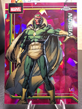 Topps 2026 Marvel Sapphire Vision #190 1/1 Padparadscha.