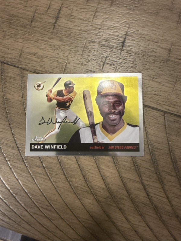 2025 Topps Chrome Platinum - Dave Winfield #484