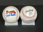 Drake Baldwin Braves Auto Signed Logo Baseball Beckett Wit Hologram .