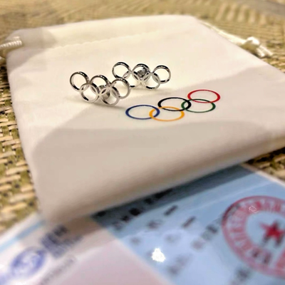 Olympic Rings Small 100mm, Milano Cortina 2026, Winter Games