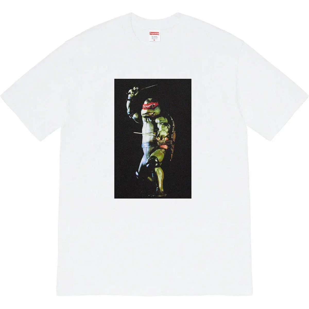 T shirt blanc Supreme Raphael taille M blanc Supreme Raphael blanc tortues mutantes