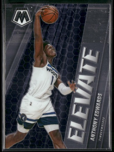 Anthony Edwards #12 — 2020 Panini Mosaic Elevate basketball card