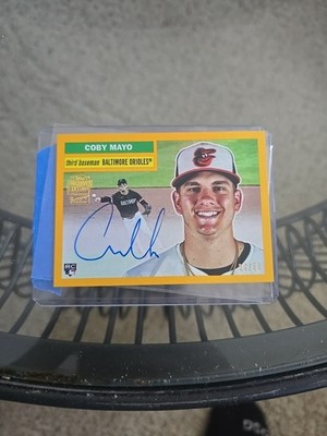2025 Topps Archives 56FFA-CM COBY MAYO RC Auto  Gold /50