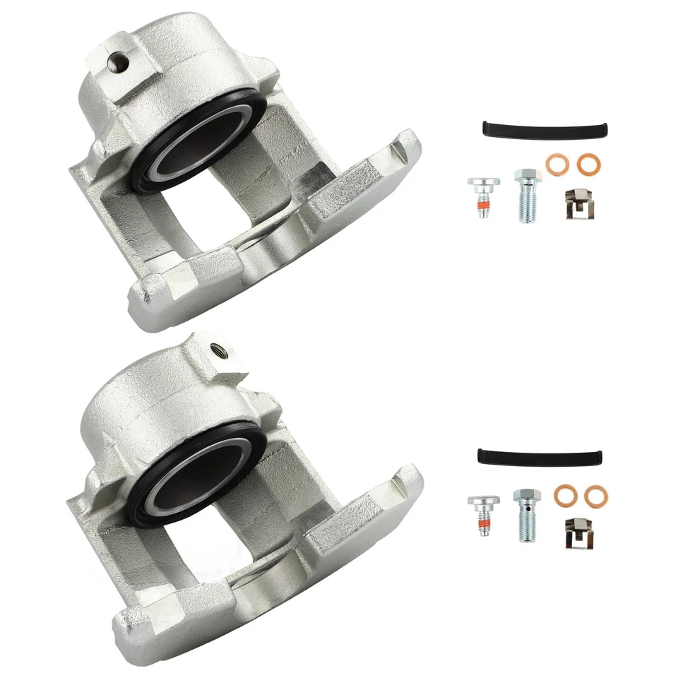 Par de pinzas de freno delanteras izquierda derecha para Jeep CJ7 1979-1981 AMC Concord 1978-1981 Foto 2 de 4