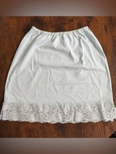 1960s Girls Lace Hem Slip by Confection Maidenform Union Made in the USA