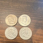 Franklin Half Dollar Lot 1959, 1960, 1963 Circulated 90% Silver 50C Coins