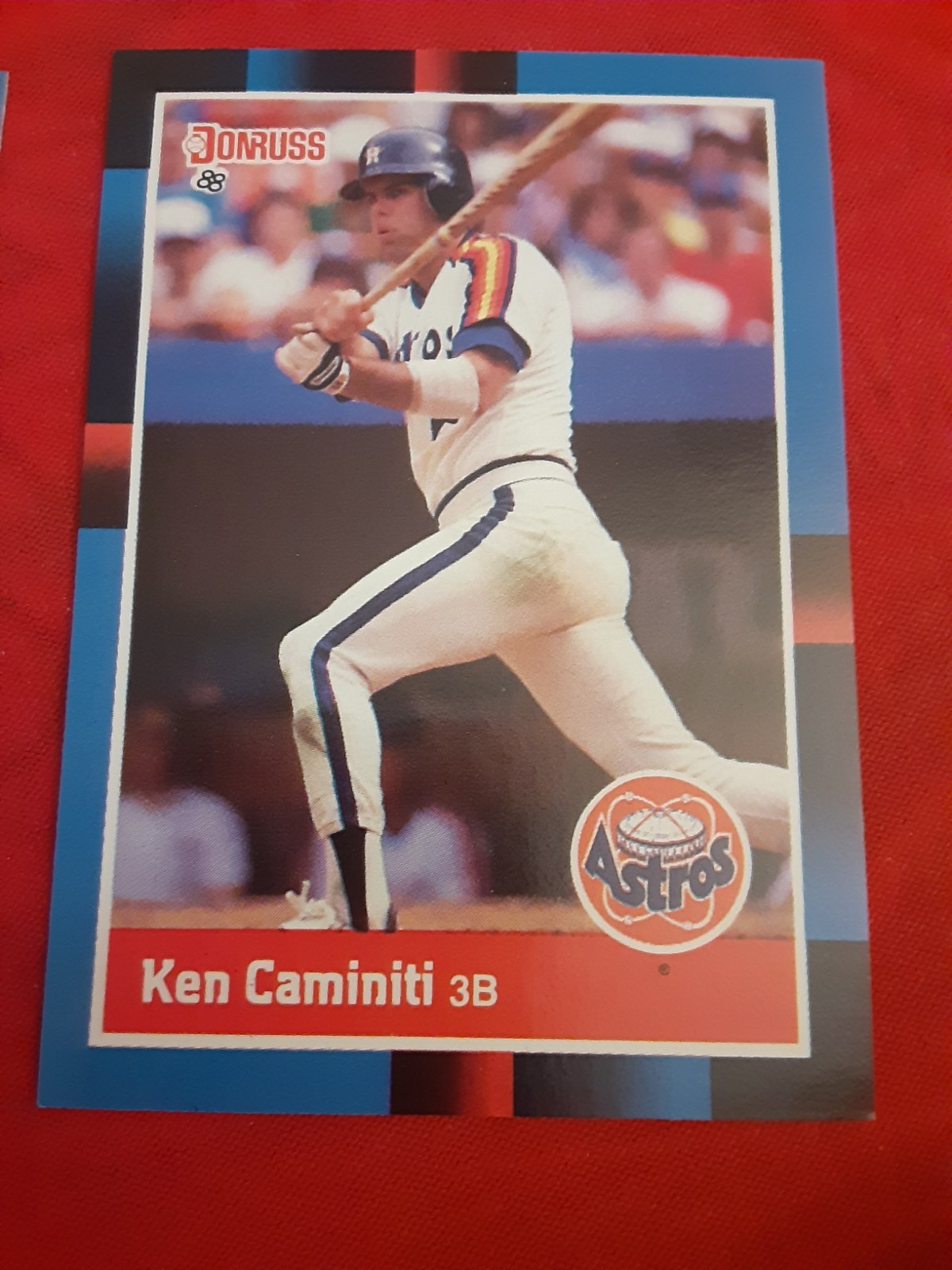 Ken Caminiti #308 Baseball Cards 1988 Donruss trading card — raw and PSA graded price guide
