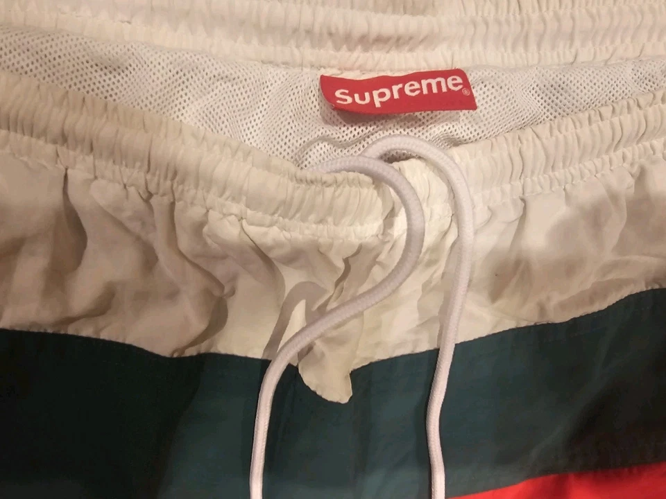 Supreme Split Logo Water Short Swim Trunks Size Large SS17 - Image 4 of 4
