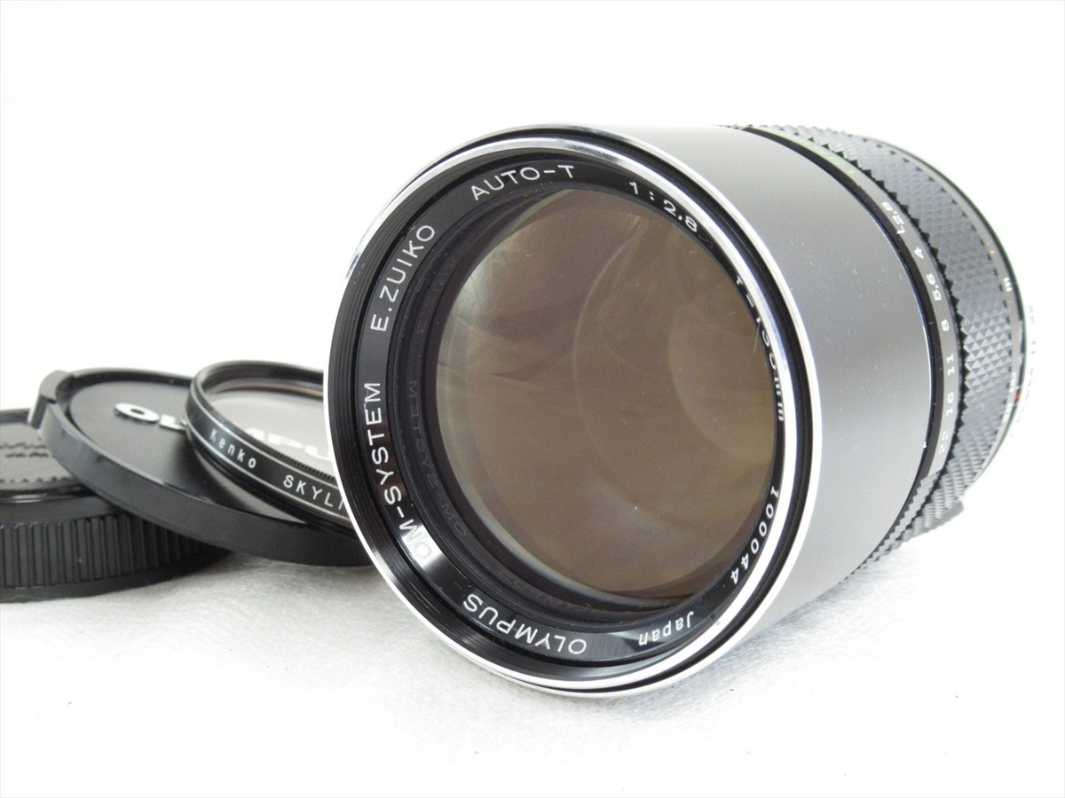 EXC+++++!!】Olympus OM-System E.zuiko Auto-T 135mm f/2.8 Lens w