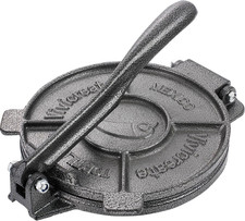 Tortilla Press Maker Cast Iron Heavy Duty Chapati Roti Corn Tacos
