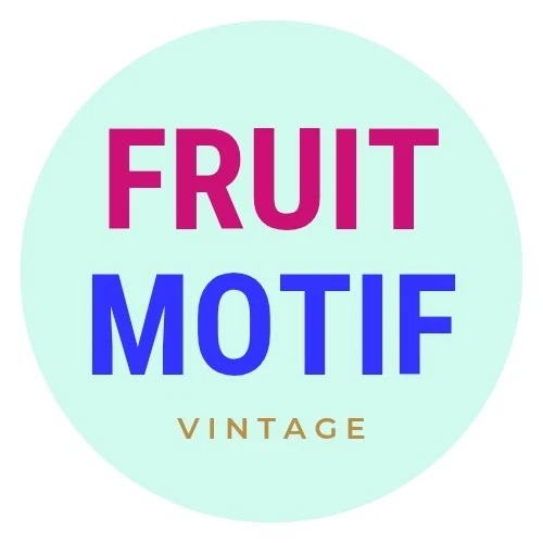 Fruit Motif Vintage Logo