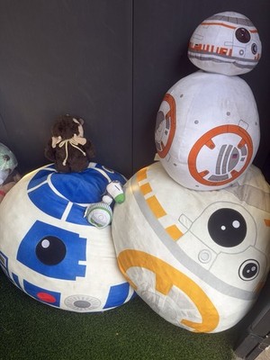 Star Wars Plush Pillows R2-D2 BB-8 Ewok D-O Large Stuffed Collectibles