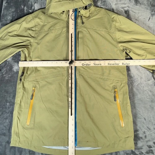 Flylow Jacket Mens Medium Green Hardshell Ski Snow Waterproof Huckberry Quantum image 6