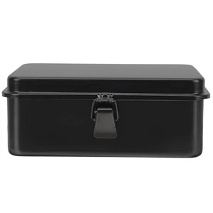 metal lockable toolbox Small Tool Box Secured Toolbox Portable Tool Storage