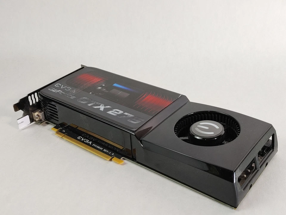 EVGA Nvidia GeForce GTX 275 896MB DDR3 SDRAM PCI-E 2.0 Video Card - Image 4 of 4