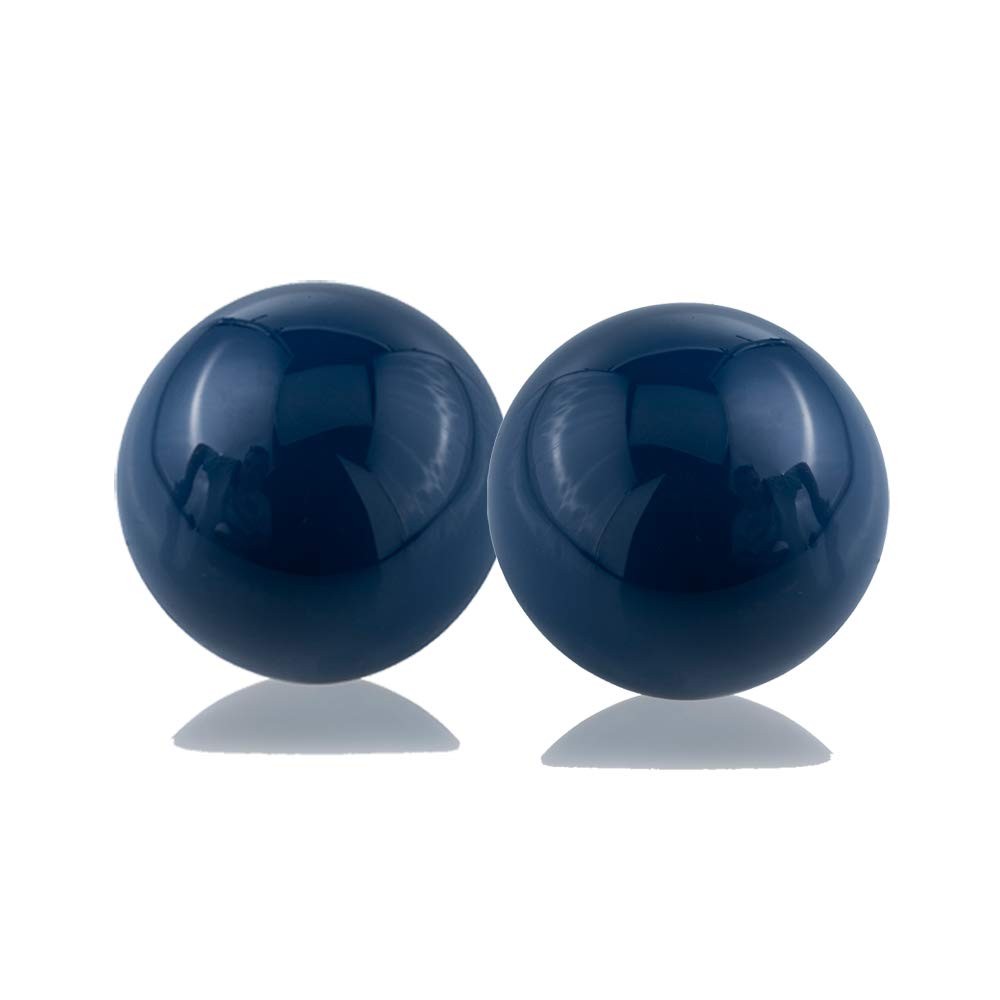 Bola Classic Blue Sphere Aluminum Decorative Orb Filler 3 Inch Ball Home Decor