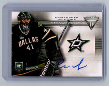 2013 Panini Titanium #TR-CNI Cristopher Nilstorp AU RC Dallas Stars