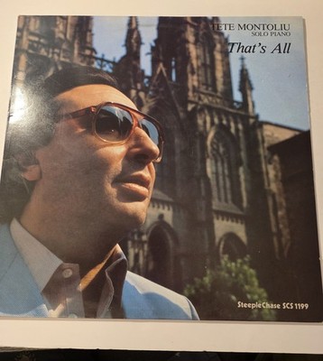 Tete Montoliu That's All VG+ Vinyl LP SCS-1199 Steeplechase