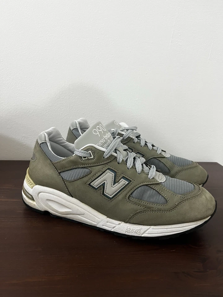 New Balance 990v2 Japan M990KBM2 Made in USA Steel Blue US 10 Rare Limited - Image 2 of 4