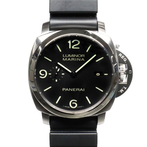 Panerai Luminor PAM00312 44mm Stainless Steel Black Wristwatch...