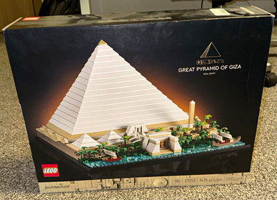 Retired & Factory Sealed LEGO Architecture Landmark Great Pyramid of Giza 21058