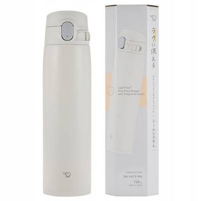 Thermobecher für unterwegs ZOJIRUSHI SM-VA72-WA 720ml Weiß