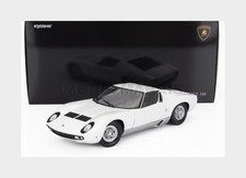 Kyosho 08314W Lamborghini - Miura P400 1968 - White Silver - 1/18