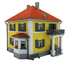 Kibri H0 38178 Wohnhaus Pappelweg Stadthaus Erker Gebäude | B541