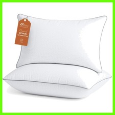 Pillows Queen Size Set of 2, Bed Pillows for Side, Back, and Stomach Sleepers...