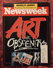 NEWSWEEK July 2 1990 NEA ART or OBSCENITY? Ne...