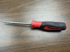 Snap-on Tools Sg5asab Red Awl Pick - 9-58 Long Instinct Soft Grip Handle Usa Snap-on Tools Sg5asab Red Awl Pick - 9-58 Long Instinct Soft Grip Handle Usa
