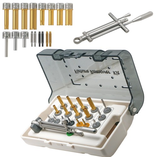 Kit rimozione viti impianto universale Neobiotech SR FR strumento di salvataggio riparazione - Foto 31 di 31