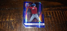 351: 2021 Panini Elite Extra Edition Aspirations Die-Cut /98 Tyler Whitaker #87