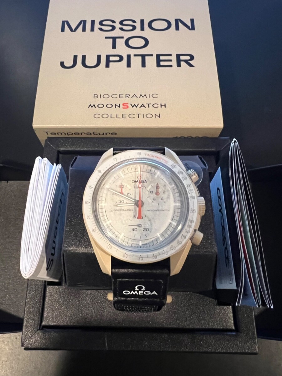 Omega X Swatch Mission to Jupiter Moonswatch Speedmaster Omega X Swatch Mission to Jupiter Moonswatch Speedmaster