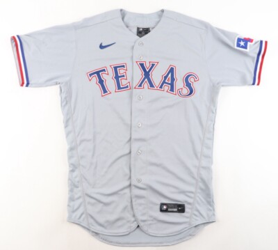 Corey Seager 23 WS MVP Signed Authentic Nike Rangers Jersey MLB