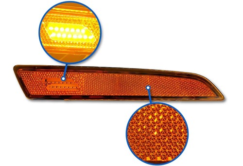 Front Turn Marker Light Assembly for Right Compatible with Volvo VNL 2018+ - Picture 6 of 9