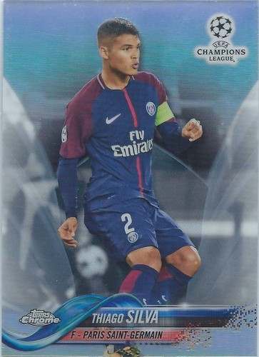 2017-18 Topps Chrome UEFA Champions League Refractor Card Tú eliges la tarjeta - Imagen 55 de 98