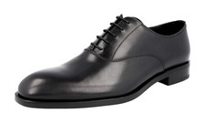 PRADA Leather Oxford Dress Suit Shoes - 2EB092 - Black - NEW