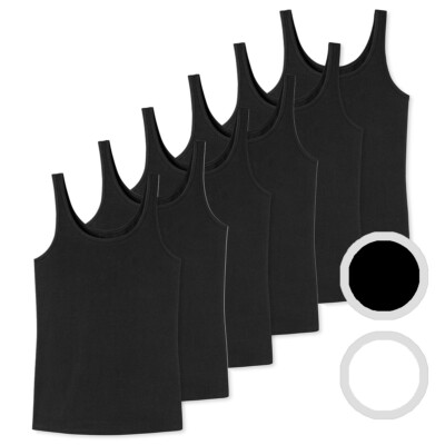 uncover by Schiesser - Damen - Trägertop - 6er Pack
