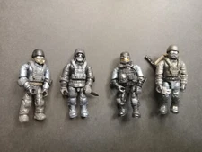 Mega Construx Call Of Duty COD Legends Urban Strike Squad FMG14 Lot of 4 Figures