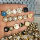 50pcs Vintage-now Costume Jewelry makeing Lots button Read Description