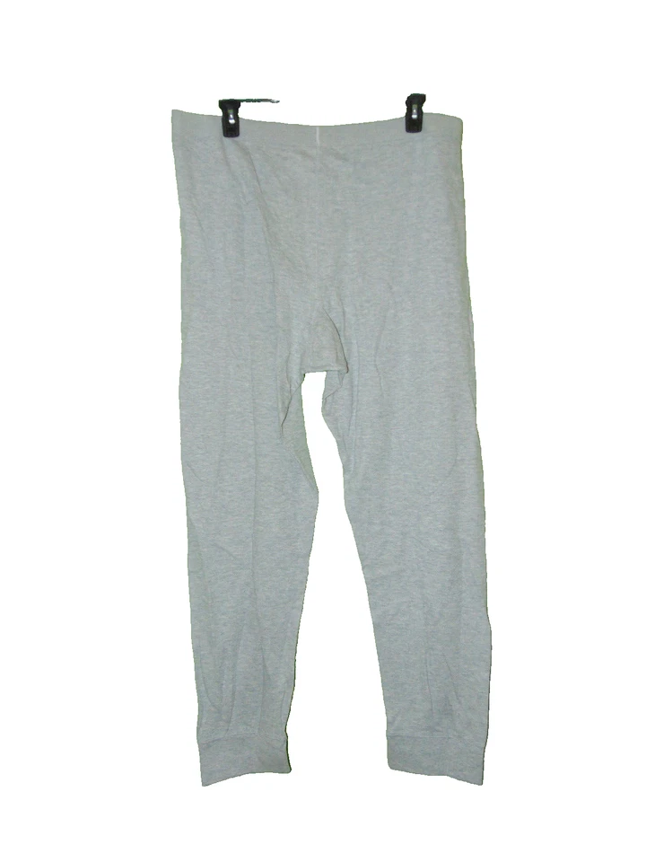 NUEVO NUEVO CON ETIQUETAS Croft & Barrow Para hombres 2XL XXL Gris Térmico Largo Johns Ropa Interior Pantalón Base Foto 2 de 2